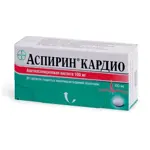 Аспирин Кардио, 100 мг, таблетки, покрытые кишечнорастворимой оболочкой, 98 шт. фото
