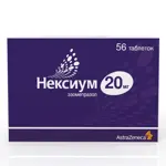 Нексиум, 20 мг, таблетки, покрытые оболочкой, 56 шт. Нексиум, 20 мг, таблетки, покрытые оболочкой, 56 шт. фото 1