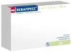 Эквапресс, 5 мг + 1.5 мг + 10 мг, капсулы с модифицированным высвобождением, 28 шт. фото