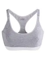 Mama Comfort бюстгальтер-топ универсальный для кормления послеродовый, р. 85B, 1 шт, серый меланж фото 2