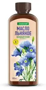 Консумед Масло льняное, масло для приема внутрь, 500 мл, 1 шт. фото