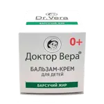 Доктор Вера Барсучий жир, крем-бальз массаж д/дет, 45г, 1 шт. Доктор Вера Барсучий жир, крем-бальз массаж д/дет, 45г, 1 шт. фото 1