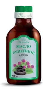 Mirrolla Репейное масло, масло, 100 мл, 1 шт, с мумие фото