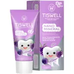 Tiswell nano mineral зубная паста реминерализующая с наногидроксиапатитом детская, зубная паста, 60 г, 1 шт, ягодный зефир, 2-6 лет фото