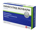 Нимесулид Велфарм, 100 мг, таблетки, 20 шт. фото