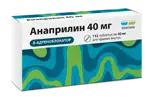 Анаприлин Реневал, 40 мг, таблетки, 112 шт. Анаприлин Реневал, 40 мг, таблетки, 112 шт. фото 2