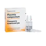 Плацента композитум, раствор для внутримышечного введения гомеопатический, 2.2 мл, 5 шт. фото