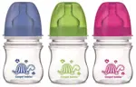 Canpol PP EasyStart бутылочка с широким горлышком антиколиковая, 120 мл, 1 шт, цвет в ассортименте, 0+ мес, арт. 35/205 фото