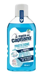 Pasta del Capitano Ополаскиватель для полости рта защитный, ополаскиватель полости рта, 400 мл, 1 шт, с прополисом фото