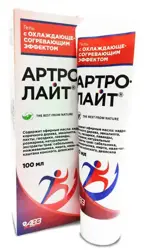 Артролайт, гель для тела, 100 мл, 1 шт, с охлаждающе-согревающим эффектом фото