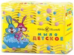 Невская косметика мыло туалетное детское, 100 г, 4 шт. фото