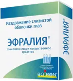 Эфралия, капли глазные гомеопатические, 0,4 мл, 10 шт. фото