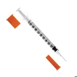 Vogt Medical Шприц инсулиновый трехкомпонентный U-100, 1 мл, шприц в комплекте с иглой, 1 шт, 29G (0.33x13) фото