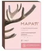 Марал с пантогематогеном Напиток сухой тонизирующий, порошок для приготовления напитка, 300 г, 1 шт. фото