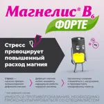 Магнелис B6 форте, 100 мг+10 мг, таблетки, покрытые пленочной оболочкой, 60 шт. фото 6