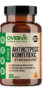 OVERvit Стрессовер, капсулы, 60 шт. фото