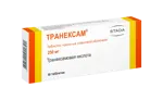 Транексам, 500 мг, таблетки, покрытые пленочной оболочкой, 10 шт. Транексам, 500 мг, таблетки, покрытые пленочной оболочкой, 10 шт. фото 3