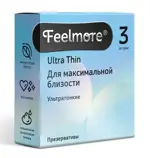 Feelmore презервативы, презерватив, 3 шт, ультратонкие фото