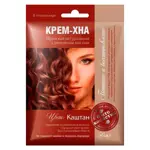 FitoКосметик Крем-хна Иранская натуральная с репейным маслом, 50 мл, 1 шт, каштан фото