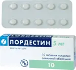 Лордестин, 5 мг, таблетки, покрытые пленочной оболочкой, 10 шт. фото