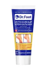 Dr.Foot Крем-бальзам интенсивный для пяточек против сухости и трещин, крем-бальзам, 75мл, 1 шт. фото