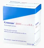 Клексан, раствор для инъекций, 0.2 мл, 10 шт, 2000 анти-Ха МЕ/0.2 мл фото 