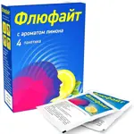 Флюфайт, порошок для приготовления раствора для приема внутрь, 5 г, 4 шт, лимон фото 2
