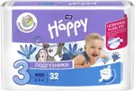 Bella Baby Happy Midi подгузники детские, р. 3, 32 шт, 5-9 кг фото