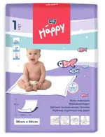 Bella baby Happy Пеленки детские впитывающие, 60 см х 90 см, 1 шт. фото