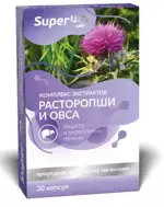 Superum Комплекс экстрактов Расторопши и Овса, капсулы, 30 шт. фото