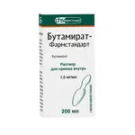 Бутамират-Фармстандарт, 1.5 мг/мл, раствор для приема внутрь, 200 мл, 1 шт. фото