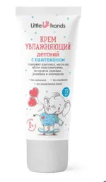 Little hands крем увлажняющий детский с пантенолом, крем для детей, 75 мл, 1 шт. Little hands крем увлажняющий детский с пантенолом, крем для детей, 75 мл, 1 шт. фото 1