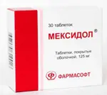 Мексидол, 125 мг, таблетки, покрытые пленочной оболочкой, 30 шт. фото