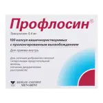 Профлосин, 0.4 мг, капсулы кишечнорастворимые с пролонгированным высвобождением, 100 шт. фото 