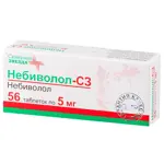Небиволол-СЗ, 5 мг, таблетки, 56 шт. фото 