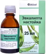 Эвкалипта настойка, настойка, 25 мл, 1 шт. фото