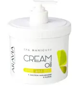 Aravia Professional Cream Oil крем для рук, крем для рук, 550 мл, 1 шт, с маслом макадамии и карите фото