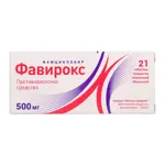 Фавирокс, 500 мг, таблетки, покрытые пленочной оболочкой, 21 шт. фото