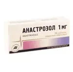 Анастрозол, 1 мг, таблетки, покрытые пленочной оболочкой, 30 шт. фото