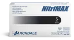 Archdale Nitrimax Перчатки смотровые нитриловые нестерильные неопудренные текстурированные, S, перчатки неопудренные, пара, 50 шт, черные фото
