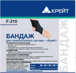 Крейт Бандаж для голеностопного сустава, р. 1, бандаж, 1 шт, черный, арт. F-210 фото 3
