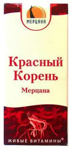 Красный корень Мерцана, капли для приема внутрь, 50 мл, 1 шт. фото