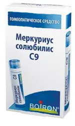 Меркуриус Солюбилис C9, гранулы гомеопатические, 4 г, 1 шт. фото