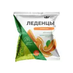 ABC Хэлси Фуд Карамель леденцовая с цинком и витамином С, 60 г, 1 шт, апельсин, без сахара фото