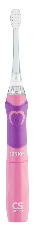 CS Medica CS-562 Junior, щетка зубная электрическая, 1 шт, розового цвета, для детей CS Medica CS-562 Junior, щетка зубная электрическая, 1 шт, розового цвета, для детей фото 1