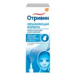 Отривин, 140 мкг/доза, спрей назальный дозированный, 10 мл, 1 шт, увлажняющая формула фото