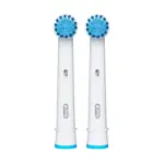 Oral-B Sensitive Clean Насадка для электрической зубной щетки, 2 шт, SensClean, арт. EBS17 Oral-B Sensitive Clean Насадка для электрической зубной щетки, 2 шт, SensClean, арт. EBS17 фото 3