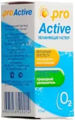 Optimed pro active раствор увлажняющий, раствор увлажняющий офтальмологический, 10 мл, 1 шт. фото
