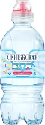 Сенежская Спорт Вода детская минеральная питьевая, вода питьевая негазированная, 350 мл, 1 шт. фото