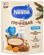 Nestle Каша молочная гречневая, каша, 200 г, 1 шт, с курагой фото
